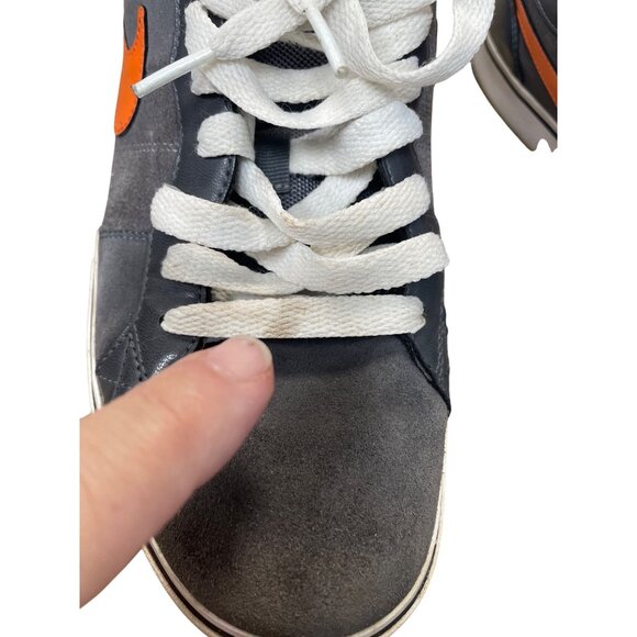 Nike Sweet Classic Mens Low Grey Orange Skating Sneakers Sz 11 SKU 9538 - Picture 13 of 16